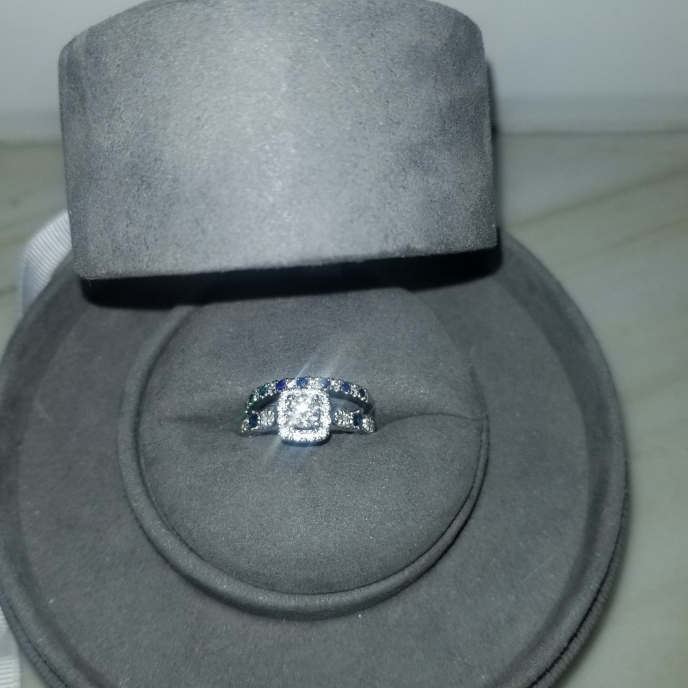 Vera Wang Love Bridal ring set